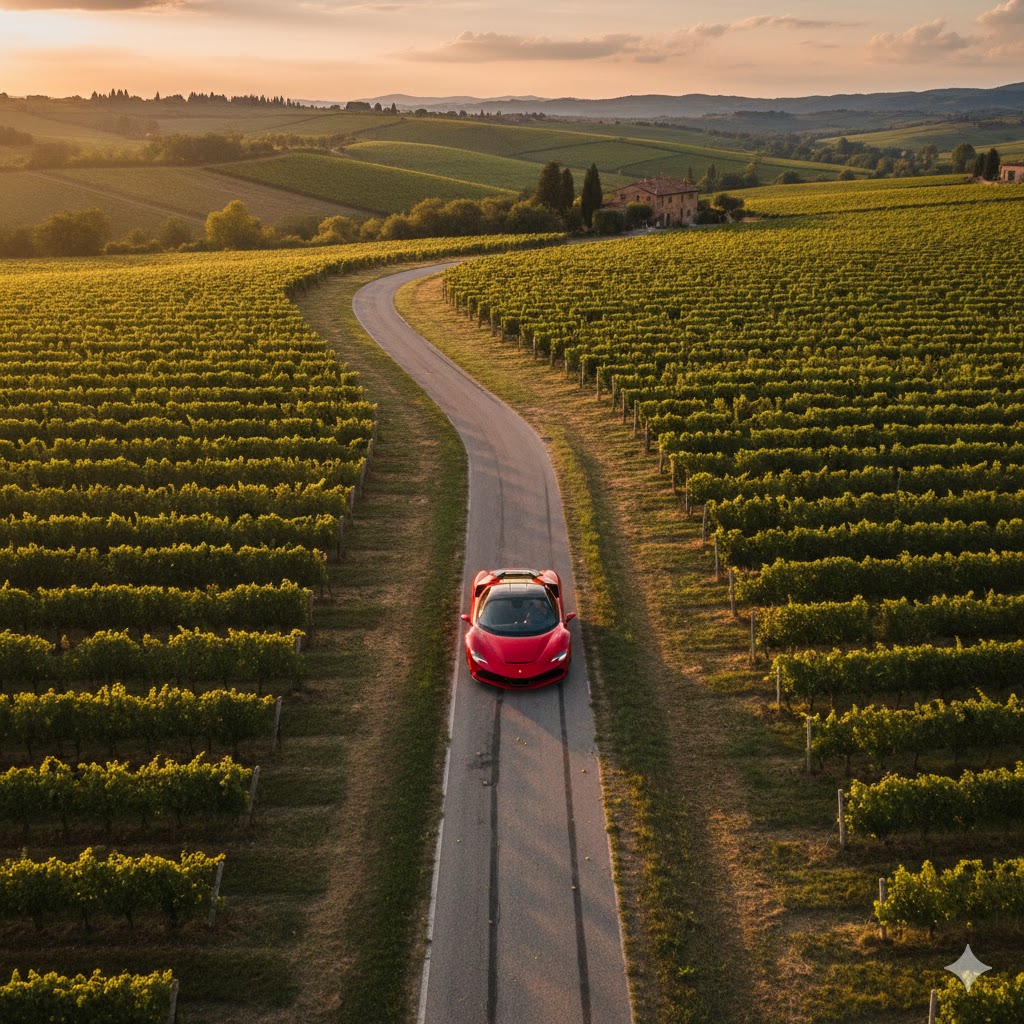 Rallye dans les vignes